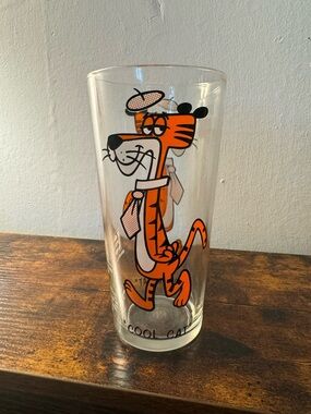 Vintage 1973 Warner Bros Looney Tunes Cool Cat Pepsi Collectors Glass